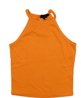 Oranžové kratší tílko New Look 