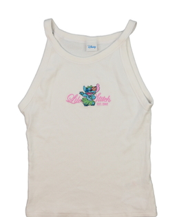 Bílé tílko vel. 170 Stitch Disney 