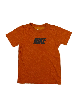Hnědé vzorované triko Nike 
