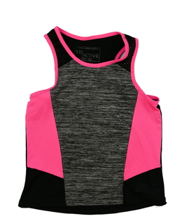 Černo-růžové sportovní tílko Primark 