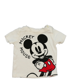 Krémové triko Mickey Disney Primark 
