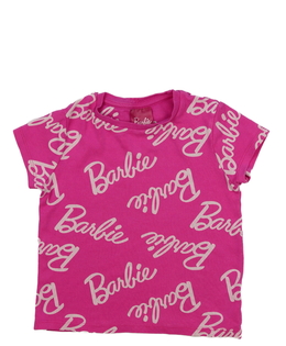 Sytě růžové triko Barbie George