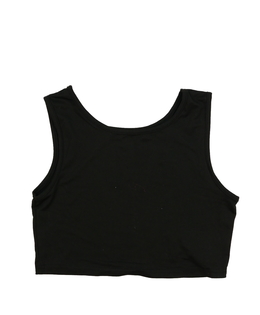 Černý crop top vel. 176 