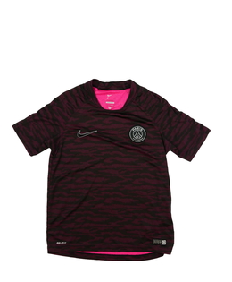 Tmavé vzorované sportovní triko Nike 