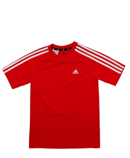 Červené sportovní triko Adidas 