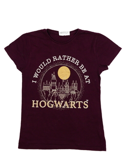 Vínové triko Harry Potter 