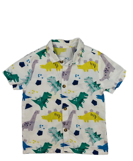 Bílá košile s dinosaury George