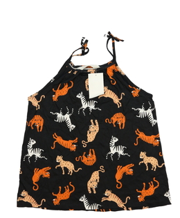 Nové tmavé tílko se zvířátky H&M