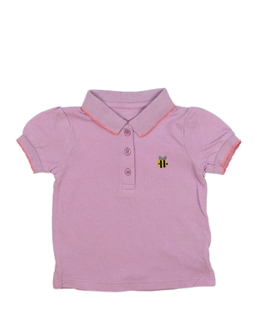 Růžové triko s límečkem Next