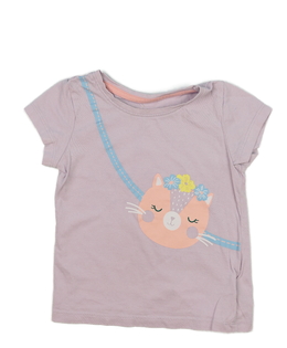 Světle fialové roztomilé triko Mothercare