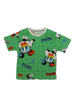 Zelené triko Mickey 
