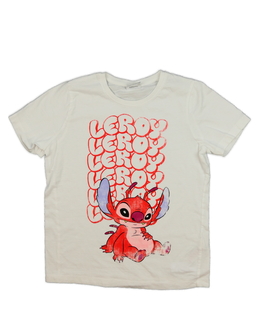 Bílé triko Stitch Disney Primark 