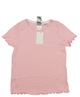 Nové růžové triko s motýlkem H&M