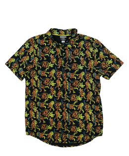 Černá košile s dinosaury F&F
