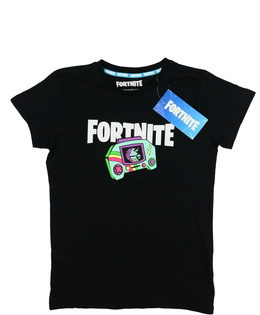 Nové černé triko EUR S Fortnite 