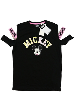 Nové černé triko Mickey Mouse 