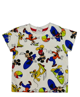 Bílé triko Mickey Disney 