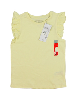 Nové žluté triko s volánky Primark 