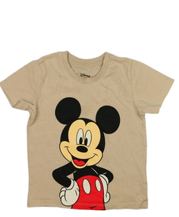Hnědé triko Mickey Disney Primark 