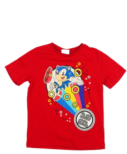 Červené triko Sonic Tu 