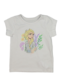 Bílé triko Elsa Frozen George