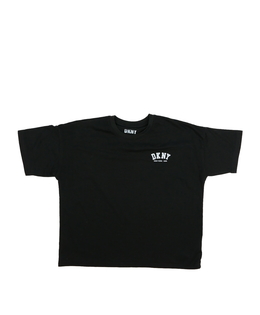 Šedé kratší široké triko vel. 170 DKNY 