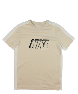 Hnědo-bílé sportovní triko Nike 