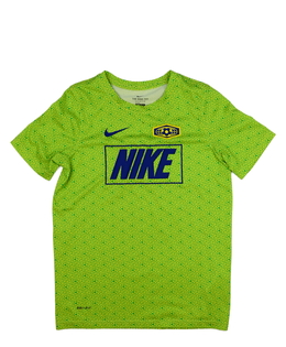 Zeleno-žluté sportovní triko Nike 