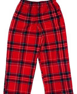 Červené kostkované pyžamové kalhoty 