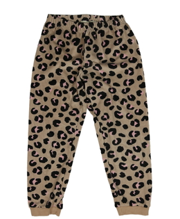 Hnědé vzorované pyžamové kalhoty M&S