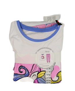 Nové světlé pyžamo s jednorožcem 