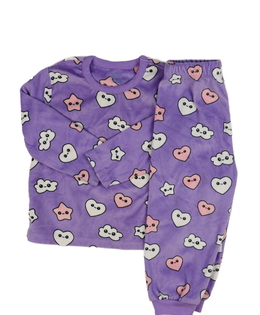 Fialové teplejší pyžamo Primark 