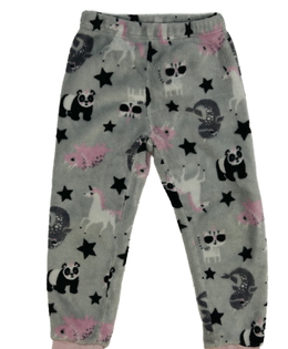 Šedé teplé pyžamové kalhoty Nutmeg