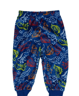 Modré pyžamové kalhoty s dinosaury Primark 