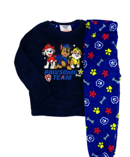 Modré teplé pyžamo Tlapková Patrola Primark