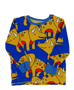 Modrý pyžamový vršek s dinosaury Next