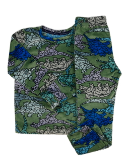 Zelené dinosauří pyžamo Tu 