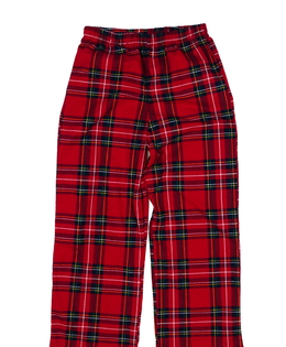 Červené pyžamové kalhoty 