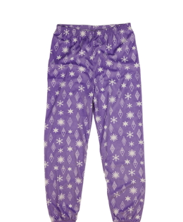 Fialové teplejší pyžamové kalhoty Primark 