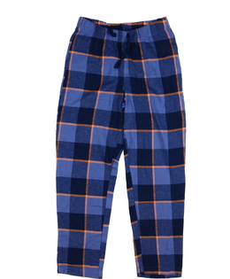 Modré kostkované pyžamové kalhoty Primark 