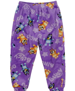Fialové teplejší pyžamové kalhoty Bluey Nutmeg
