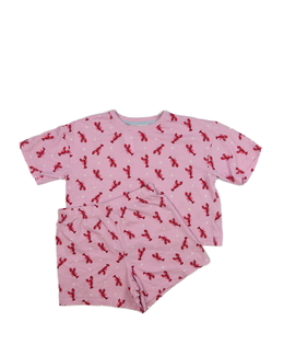 Růžové pyžamo s raky Primark 