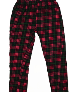 Tmavé pruhované pyžamové kalhoty 