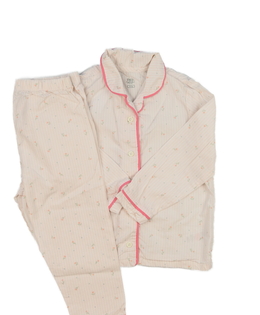 Světlé košilové pyžamo s květinami F&F