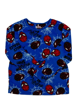 Modré pyžamové hebké triko Spider-man Primark 