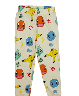 Krémové pyžamové kalhoty Pokémon George