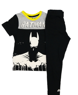 Šedo-černé pyžamo Batman George