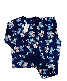 Nové tmavé hebké pyžamo Stitch George