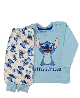 Modro-bílé pyžamo Stitch Disney Primark 