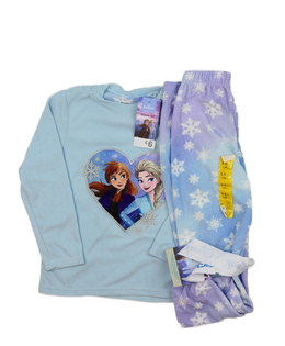 Nové modré fleecové pyžamo Frozen Primark 
